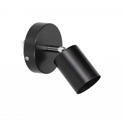Spot Negro 1 Luz Gu10